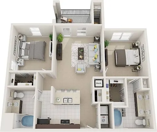 Floor plan The Cibolo