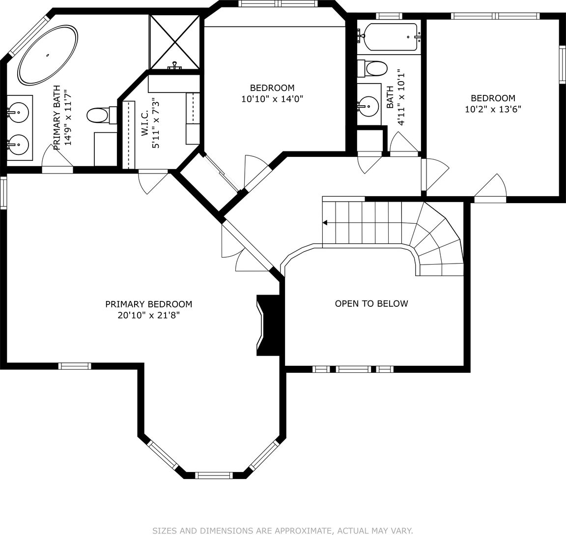 Second Floor Floorplan
