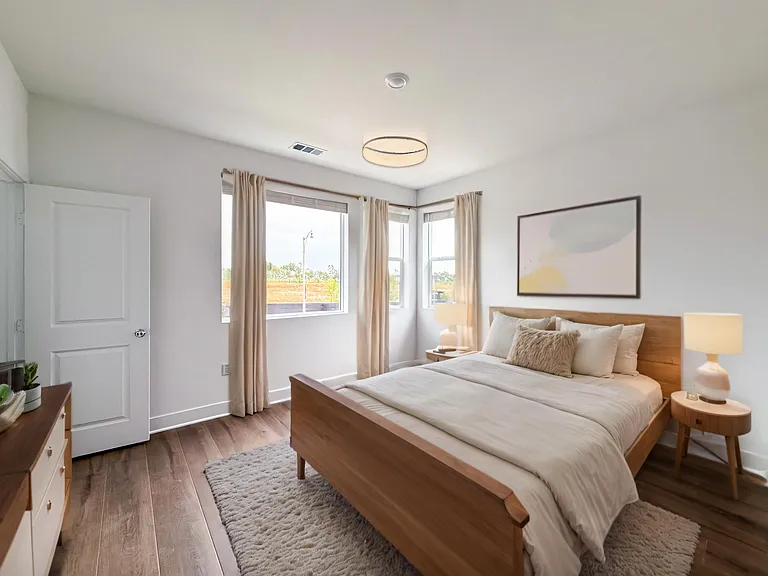 Upstairs Bedroom 3 (virtual staging)