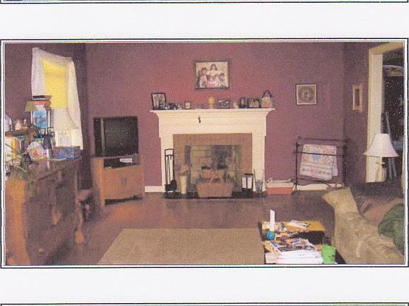 kitchen, living room