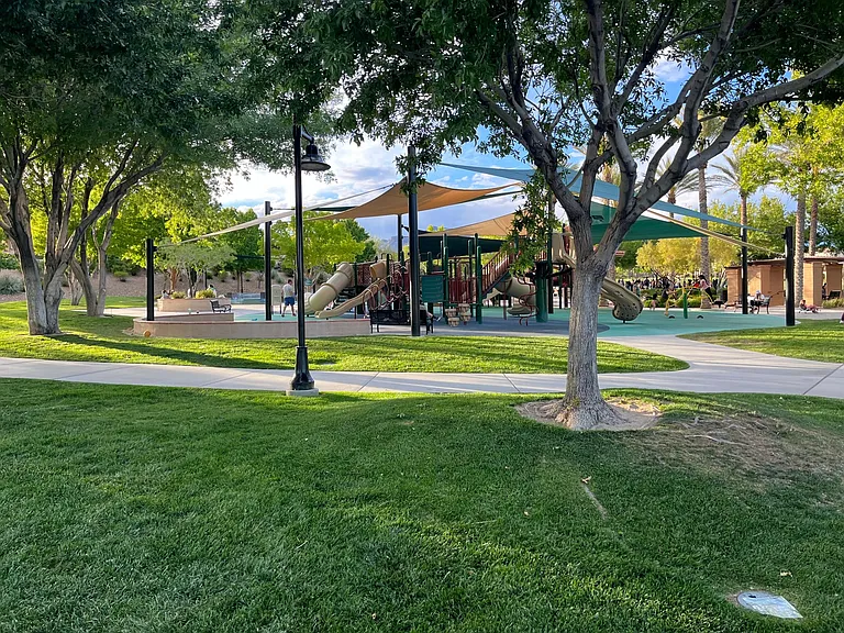 Nearby playground