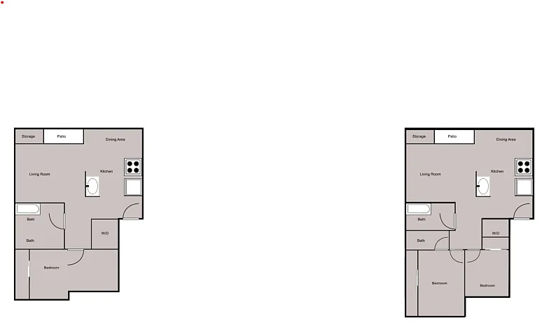 Floor plan 2 Bedroom