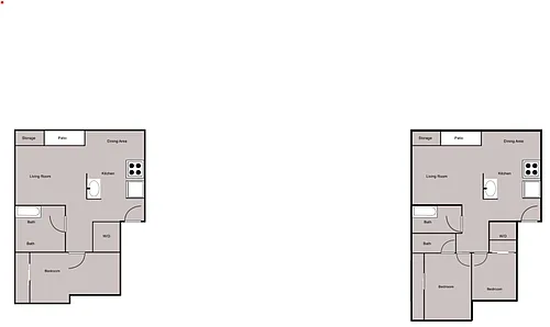Floor plan 2 Bedroom