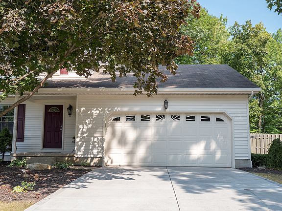 New concrete driveway