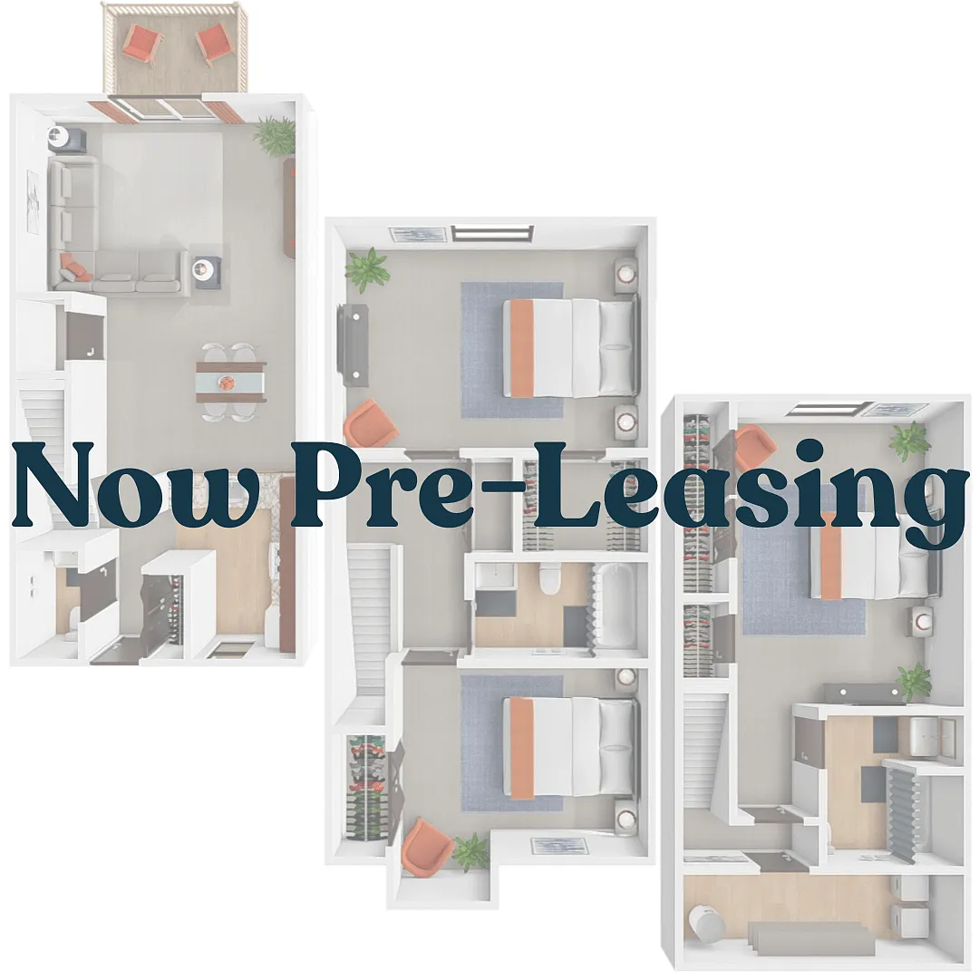 Floor plan 3 Bedroom 2.5 Bath