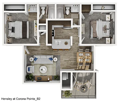 Floor plan B2