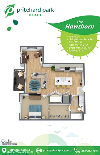 Floor plan The Hawthorn