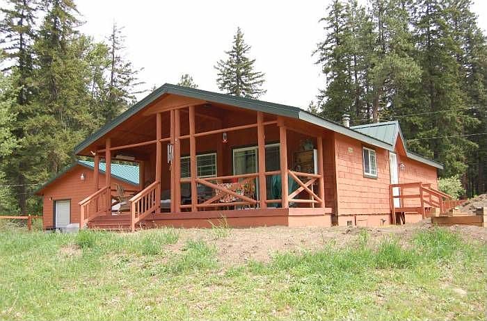 View of home from creek