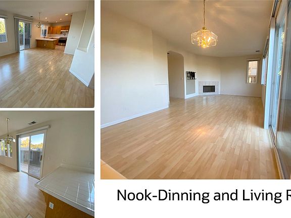 Nook, Dinning Area and Kitchen