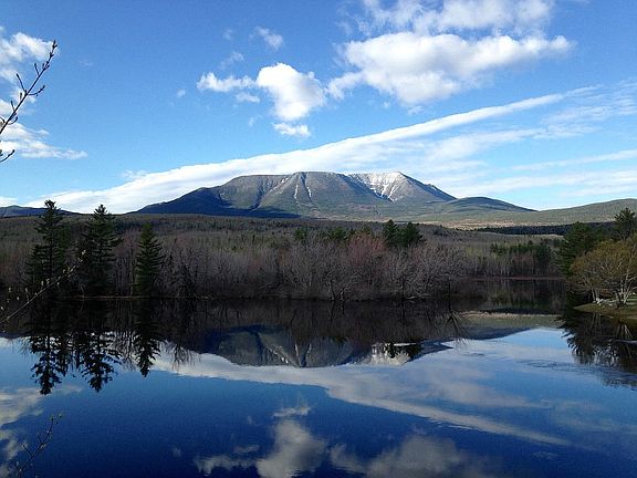 Katahdin at Abol Bridge