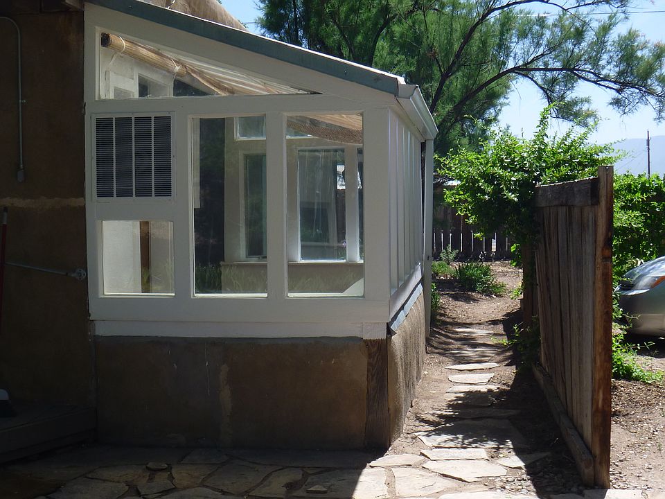 patio and sunroom