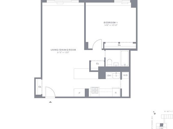 2nd image of 175 W 87th St APT 25F