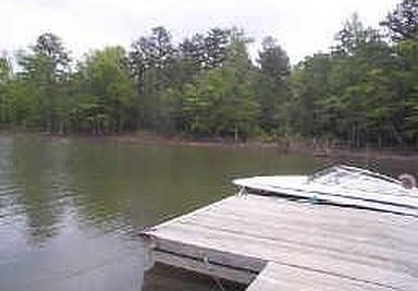 My dock on Kerr Lake.