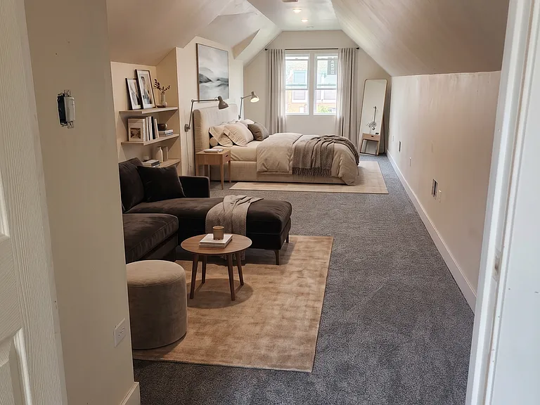 Fully furnished master bedroom for your imagination