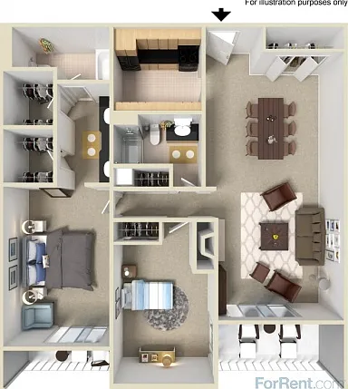 Zenith floor plan Summitt Ridge