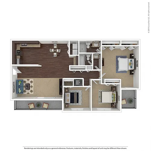 Floor plan 3 X 2