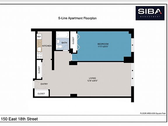 2nd image of 150 E 18th St Ph S