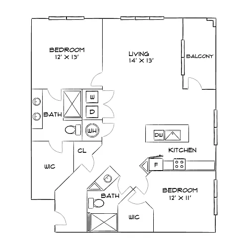 Floor plan Design 2D