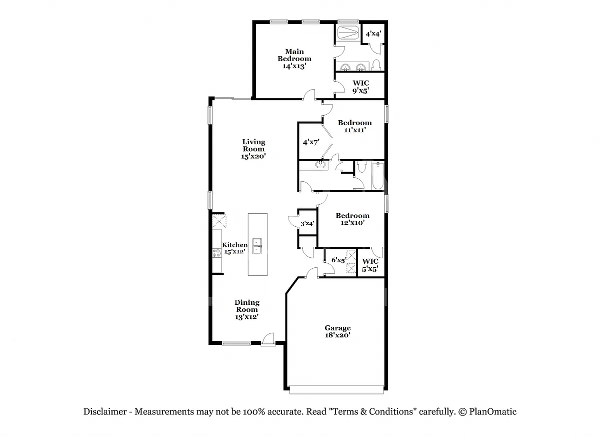 Floor plan Brunswick