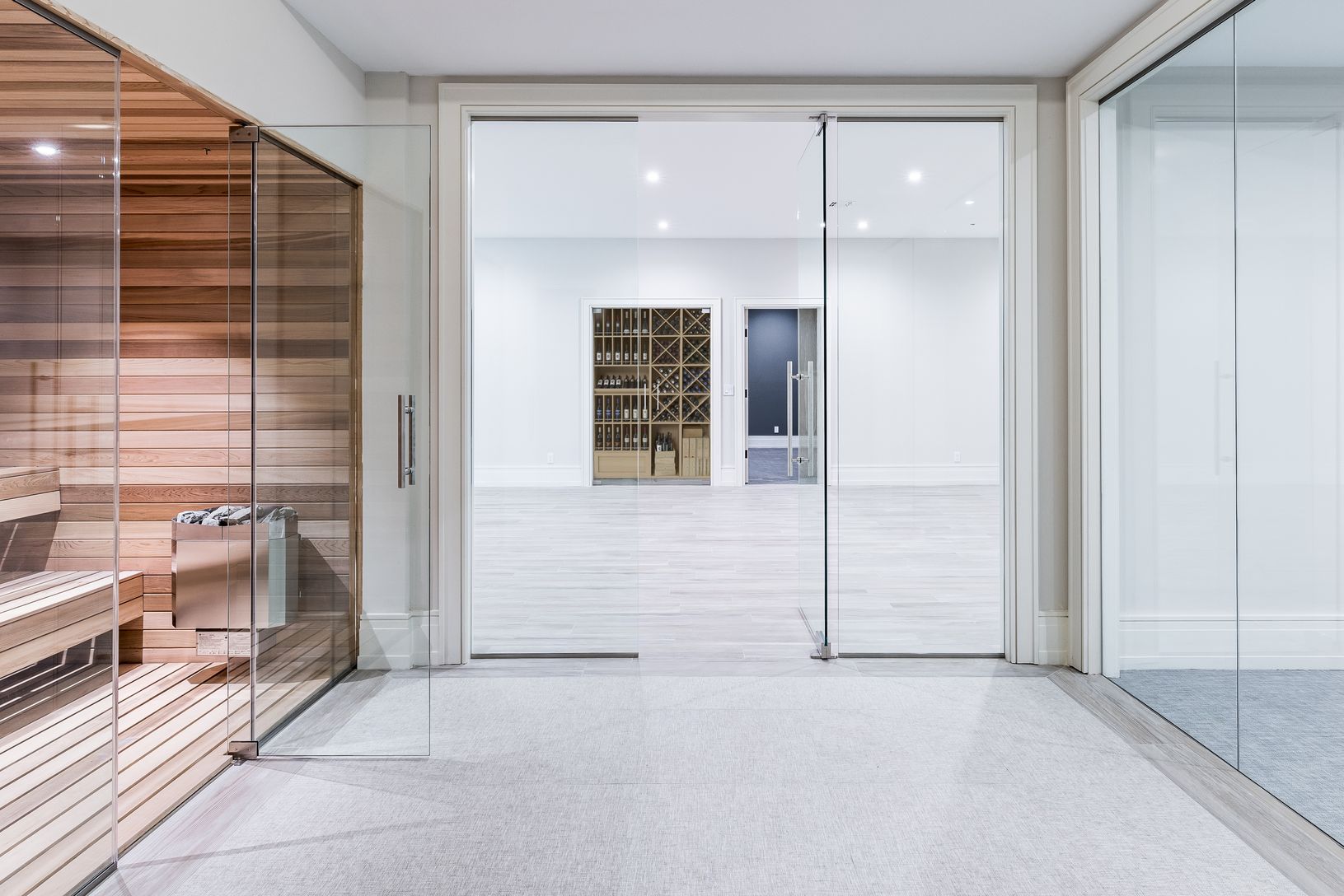 Spa Area & Wine Closet