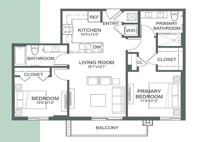Floor plan B2