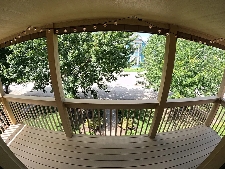 Upstairs Patio off Master Bedroom