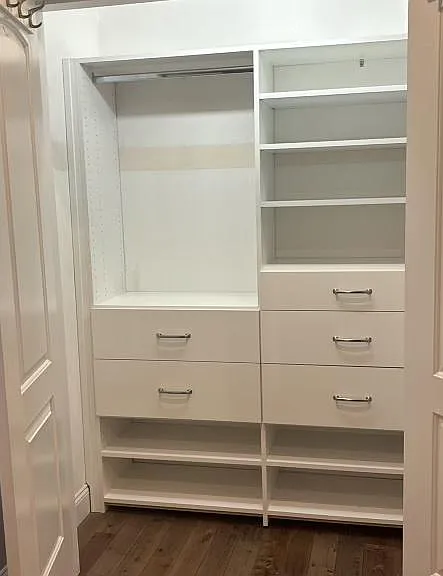 Custom built in closets in both bedrooms