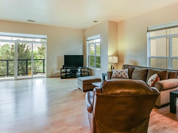 Living room area and balcony.