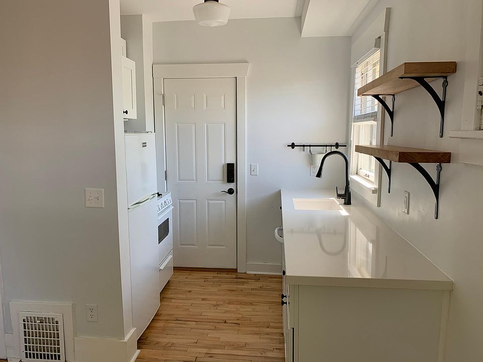 Kitchen and back door