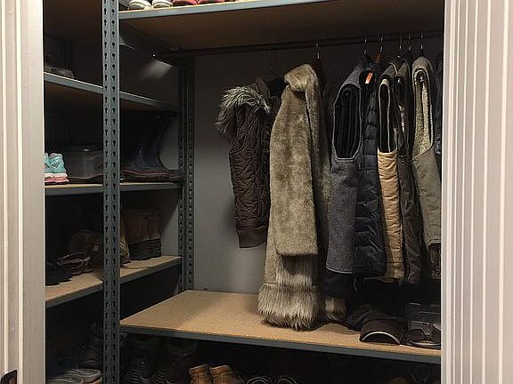 Entry closet