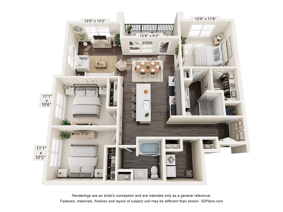 Floor plan C1