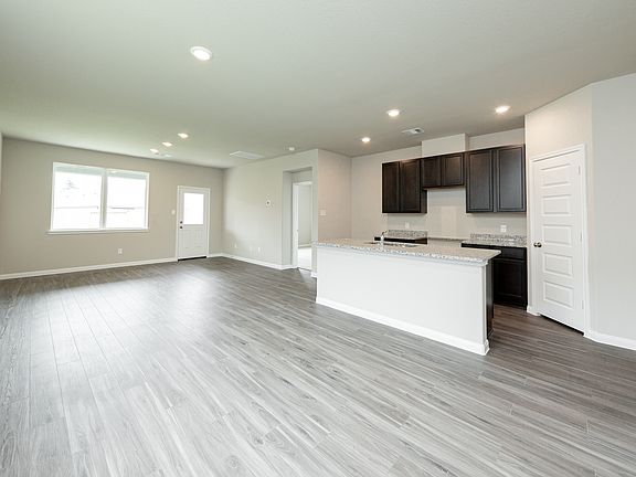 Dining Area to Kitchen and Family Room