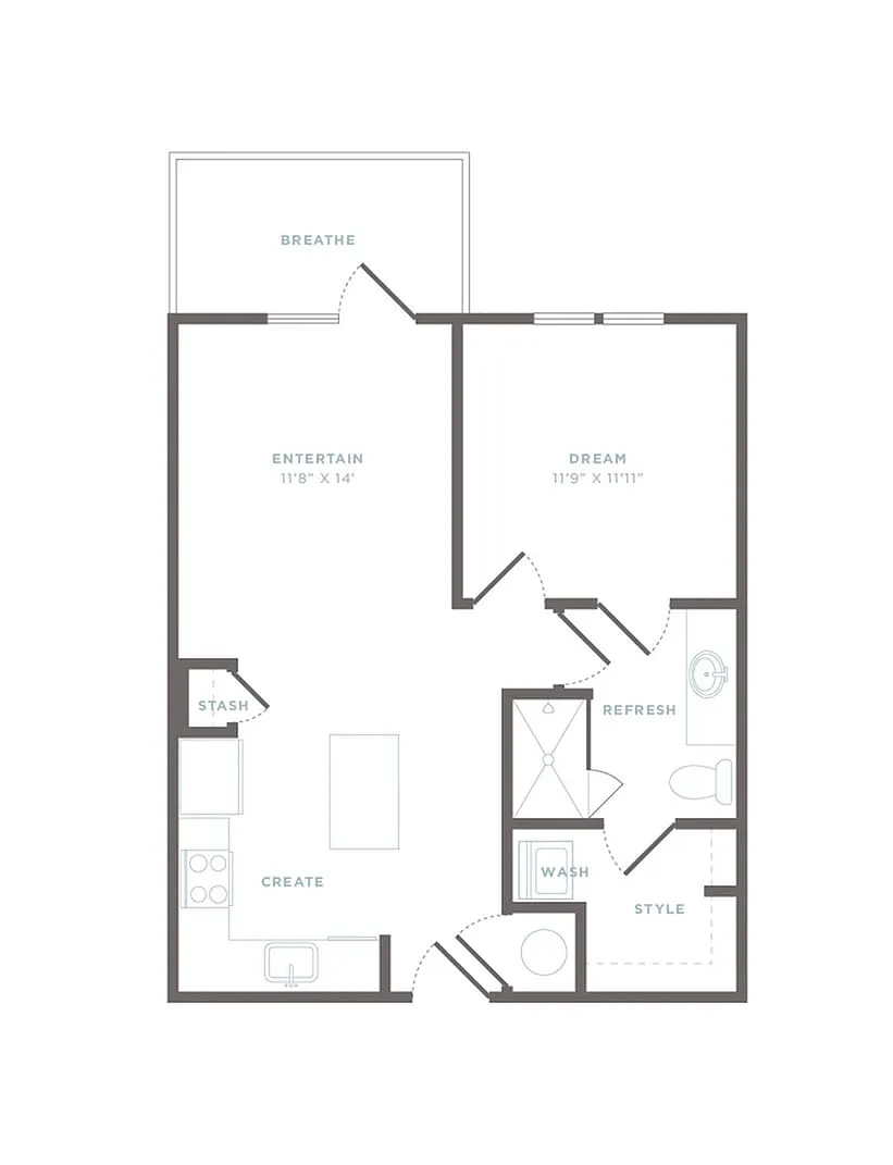 Floor plan A1 - Amelia