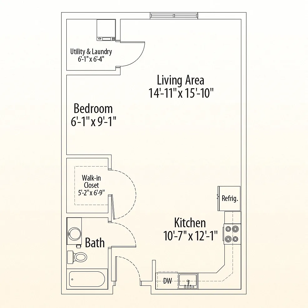 Floor plan Dvhp