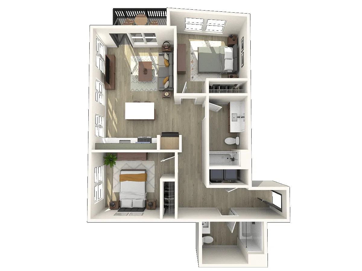 Floor plan B4