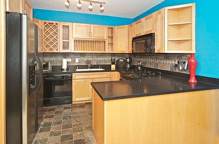 Remodeled kitchen