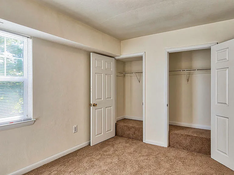Plenty of closet space