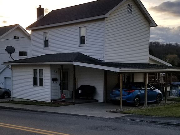 Street view with carport