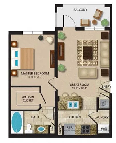 Floor plan Dogwood