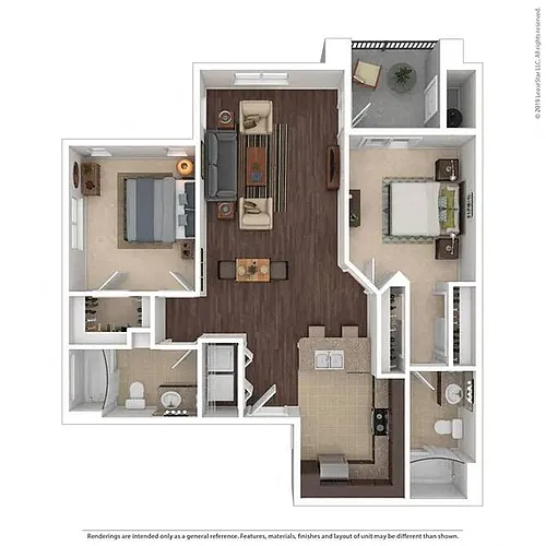 Floor plan The Jordan