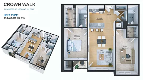 Floor plan 1 Bedroom 1 Bathroom