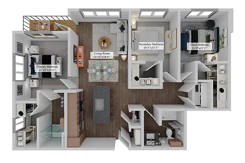 Floor plan The Treasure - C3