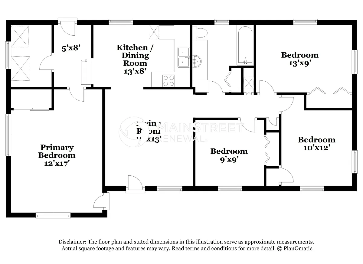 Floor Plan - 4542 Tarpon Dr