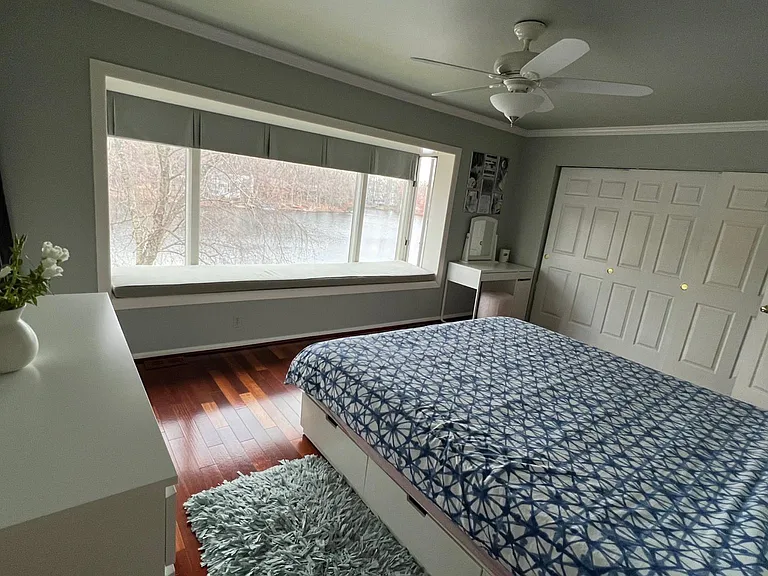 Second floor: master bedroom