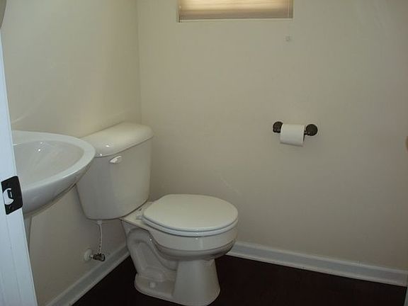 Downstairs half bath