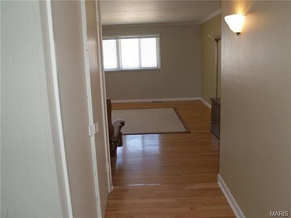 Entry foyer and coat closet, goes into living room.