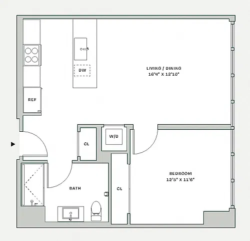Floor plan A1C