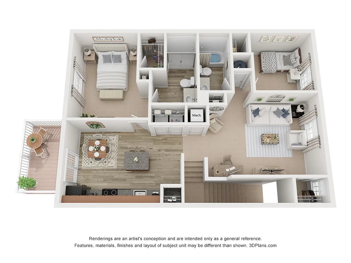 Floor plan Oakland