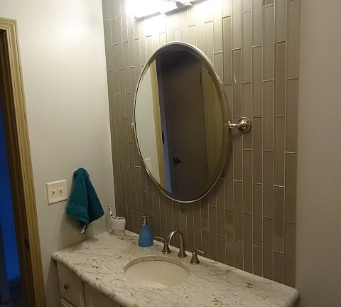 classy bath for guests