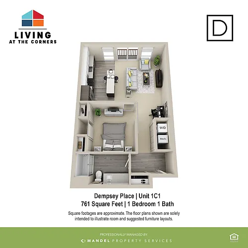 Floor plan 1C1